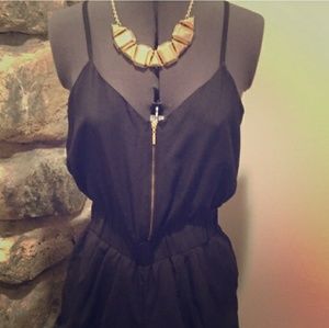 LUCCA COUTURE medium black romper